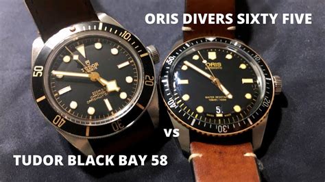 oris diver 65 vs tudor black bay|tudor black bay vs oris divers.